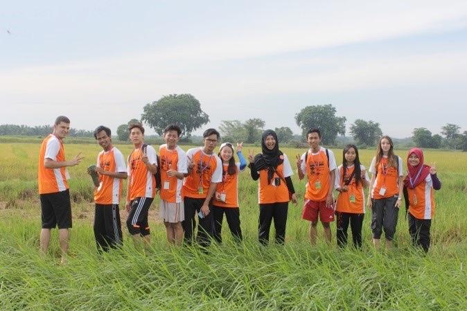The activities include tour of the village, paddy field, rubber