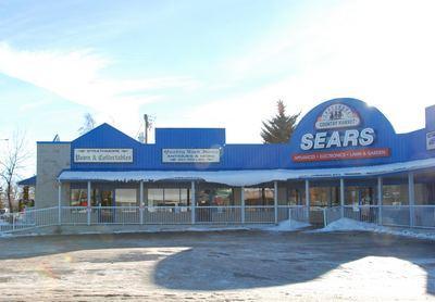 The High Street has a small Sears, Home