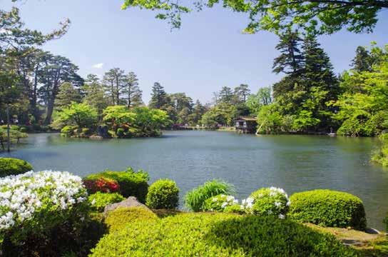 We enjoyed its waterways lined with iris and azaleas, ponds, manicured trees, stone lanterns, moss, and bridges, all laid out in traditional Japanese style.