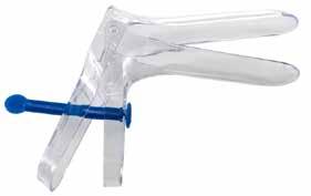 VAGINAL SPECULUMS VSPEC VAGINAL SPECULUM Transparent housing providing good visualization Rounded tip prevents the tissue damage Lock system can be used with one hand Color coded Sizes: Small (S),