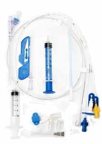 CATHETERS CVC-7F CENTRAL VENOUS CATHETER SINGLE USE/STERILE The radiopaque catheter and tip Soft ployurethane and soft tip ensure to reduce trauma to vessel Dimension marks on the guide wire and