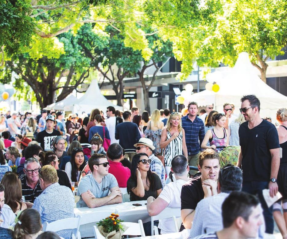 James St Events James St Initiative is integral to the promotion and success of the precinct Having emerged organically from its inner-city industrial roots, James St quickly evolved into a