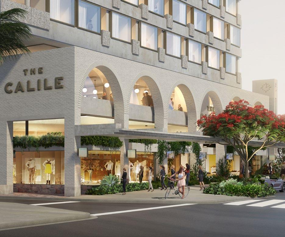 The Calile Retail The Calile presents an incredible opportunity for new retailers to engage with a dynamic hotel operation in an established shopping precinct.