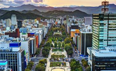 12 HOST CITIES & VENUES SAPPORO CITY Japan s fifth-largest city, and the