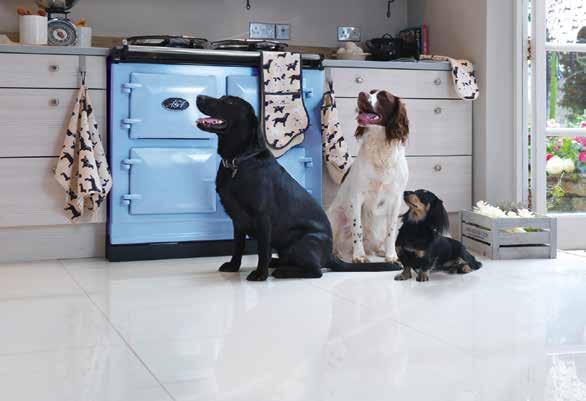 50 AGA TOP DOG TEXTILES Many AGA owners will know their pets find premium position in front of the AGA where they find warmth and the hope of a stray morsel of scrumptious