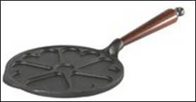 Traditional II/II Deep frying pan 25 cm & glass lid