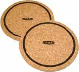 HANDY HINT... AGA cork mats protect the AGA top plate when placing bowls here to soften butter, melt chocolate and to warm bread flour.