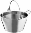 5 LITRE Ø 18cm - 2 LITRE Ø 20cm - 3 LITRE Ø 22cm - 4 LITRE Ø 24cm - 6 LITRE AG30005 AG30006 AG30007 AG30008 AG30009 SHALLOW CASSEROLE AND LID Perfect for smaller quantities of food Internal capacity