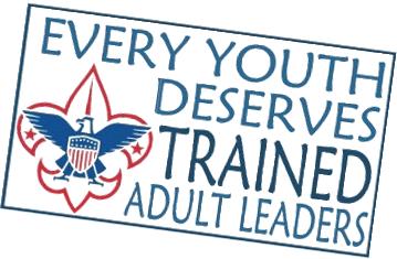 Adults while your Scouts are learning there are opportunities for you to learn as well!