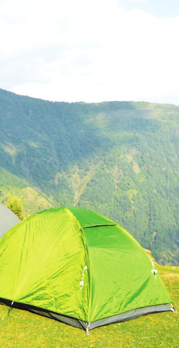 camp dharamshala Camp Dharamshala is located in the upper reaches of Kangra Valley at an altitude of 5000ft.