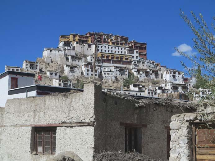 Thikse Gompa (Monastery) Today and the next day, finally, is our chance to take in the local sites of Leh town and then the next day to venture out along the Indus to visit the four major monasteries