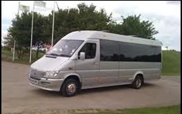 52 and 38 seat coaches Mercedes Minibus Volkswagen Sharan For smaller private groups we use an 16 seat executive Minibus and for personal bespoke tours we use a Volkswagen People Carrier.