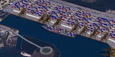 The Port is scaleable; Master Plan provides for multiple Post-Panamax berths and capacity of over 1.