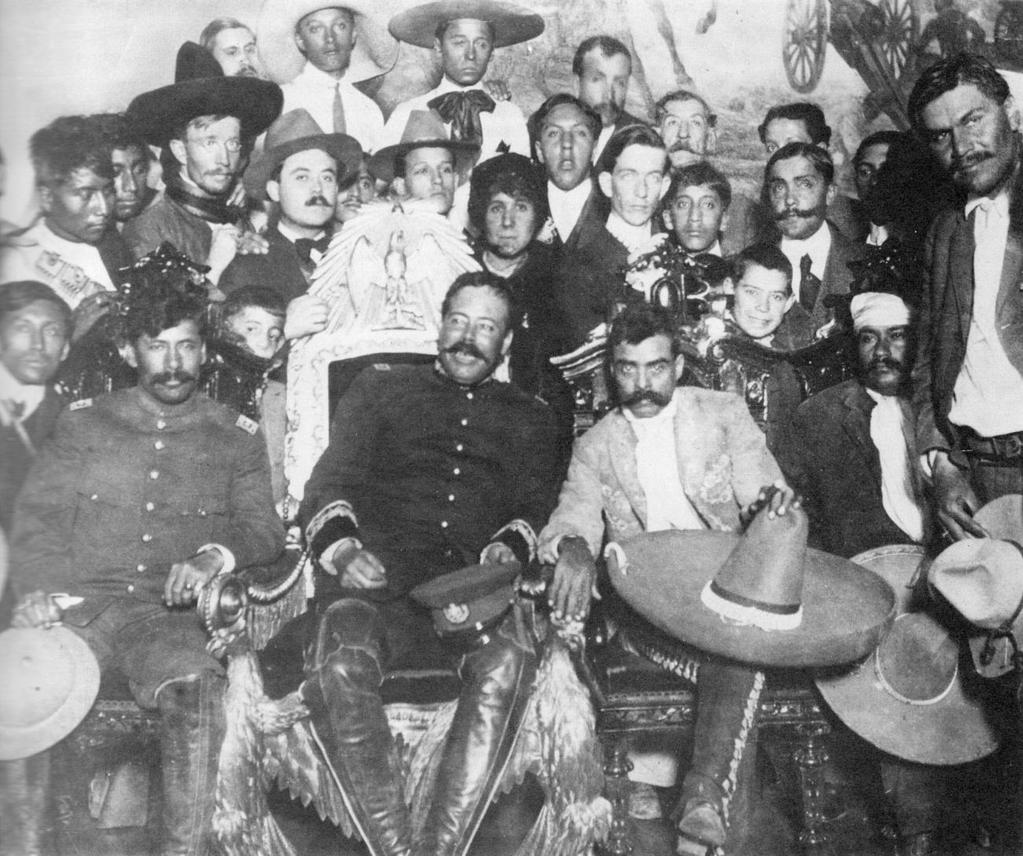 Meeting between Pancho Villa and Emiliano