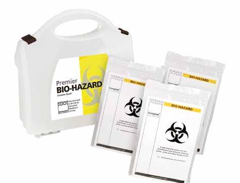 disinfection and disposal of infectious microorganisms contained in