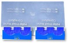 5cm Plasters C537 - Blue Pilfer Proof Dispenser Empty