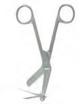 5" 817 Round Ended Scissors Nickle Plated 847 Umbilical Cord Scissors - 849