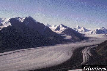 Alpine glaciers Alpine glaciers are like very slow