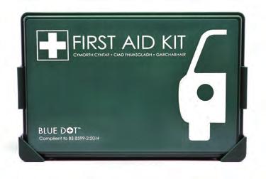 BS 8599-2 COMPLIANT MOTORIST KITS + BS 8599-2 COMPLIANT MOTORIST KIT From February 2013 a new British Standard for the contents of motor vehicle first aid kits has been established.