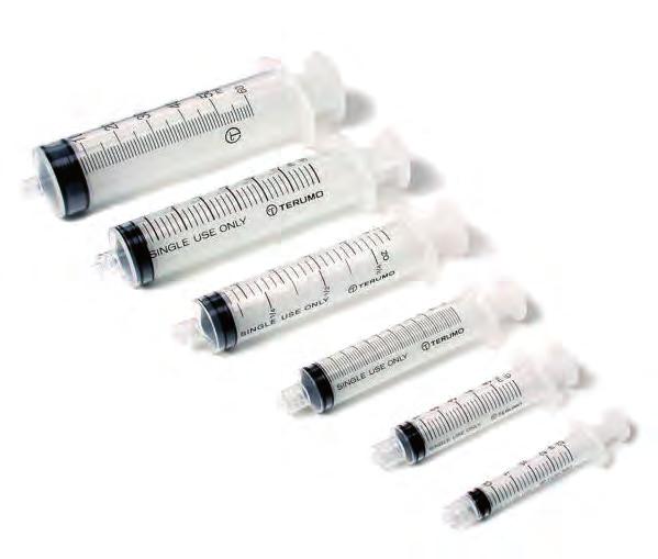 5 100 4171 23g x 1 100 4171B 23g x 5/8 100 4170 25g x 5/8 100 FIRST AID HYPODERMIC SYRINGES Quality disposable medical syringes for the precise and controlled administration of drugs.