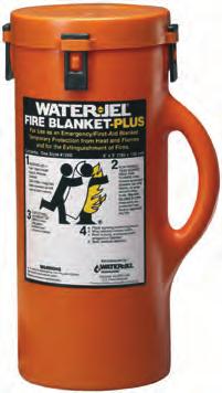 BURN CARE BLANKETS & DRESSINGS + BURN CARE + WATER-JEL FIRE BLANKETS Water-Jel fire blankets offer one