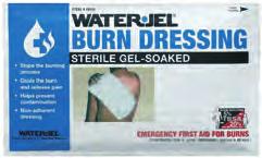 WJ9672 Water-Jel Heat Shield 244cm x 183cm Each WATER-JEL BURN DRESSINGS Water-Jel burn dressings stop