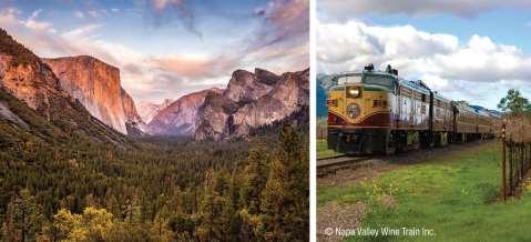 Collette Experiences Discover the renowned California State Railroad Museum. Journey on a splendidly restored Pullman car as you travel through picturesque Napa Valley.