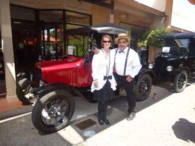 together with their Model T s.