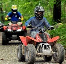 Our Hike and Bike Center will be offering the following Merit Badges and Activities: ATV Activity Brand new for 2013! Scouts will learn the proper handling of an All Terrain Vehicle.