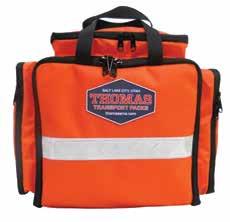 The Aeromed Pack Features 4 interior color coded vinyl window pockets 3 medium exterior pockets 2 large exterior pockets 1 large hidden pocket 3 small vinyl window interior base pockets Fill kit