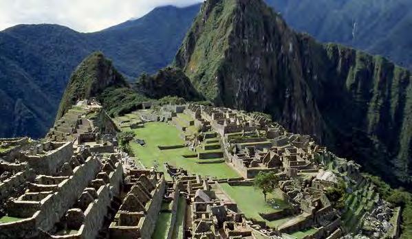 LEVEL 5 Machu Picchu 5-NIGHT PERU EXPERIENCE This Peru Experience includes: Roundtrip coach air for two persons from any major airport within the continental U.