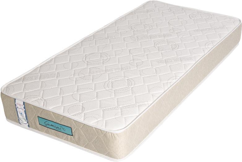 GEMINI This twin mattress range comes in medium firm at a mid range price without compromising quality.