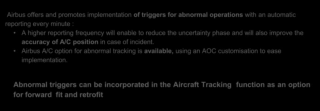 the uncertainty phase and will also improve the accuracy of A/C position in case of incident.