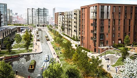 MIDDLEWOOD LOCKS, MANCHESTER Description 2,215 residential units and 750,000 sqft of commercial space % owned by Group 25% Site Area