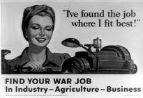 494 495 VII poglavlje: preseci, pačvork Američki plakat iz II sv. rata Našla sam posao gde se najbolje uklapam!