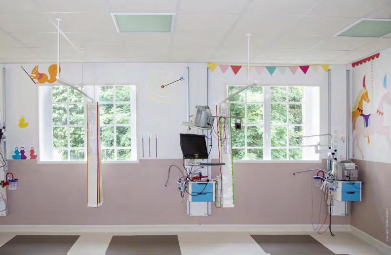 Recovery Room, Rothschild Ophthalmological Foundation, Paris, France