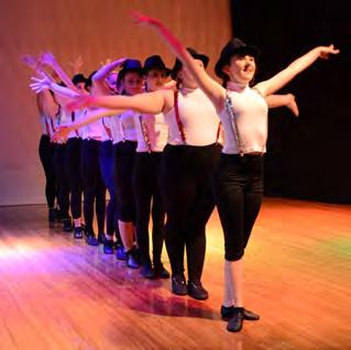 Students from Years 8-12 delightfully performed in the