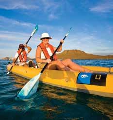 » Hike lavascapes, kayak peaceful coves, and Zodiac cruise wild, remote shorelines.