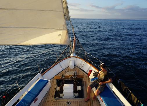 Join us for an adventure aboard our schooner motor sailor!