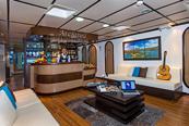 In addition, all cabins are located on the main deck with an outside view.