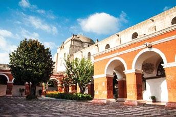 through the Colonial neighborhood of San Lazaro, the place where the city of Arequipa was founded on August 15, 1540.