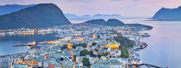 TOUR INCLUSIONS HIGHLIGHTS Experience Norway, Denmark, Germany, Finland, Estonia, Russia and more Discover scenic Norway and Denmark by coach Admire the landscape on a local train from Geilo to