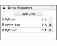 136 Телефон информации, видете во упатството за употреба на уредот со Bluetooth. 2. Притиснете ;, па изберете SETTINGS (ПОСТАВКИ) на инфоекранот.