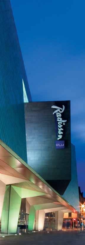 Radisson BLU 161 West Nile Street. Glasgow. G1 2RL Reservations can be made direct with the hotel by phone or e-mail reservations.glasgow@radisson.com. Special rate is subject to availability.