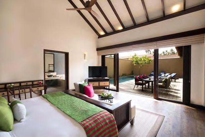 Two Bedroom Pool Villa Anantara s two exclusive villas are designed specially for family and friends.