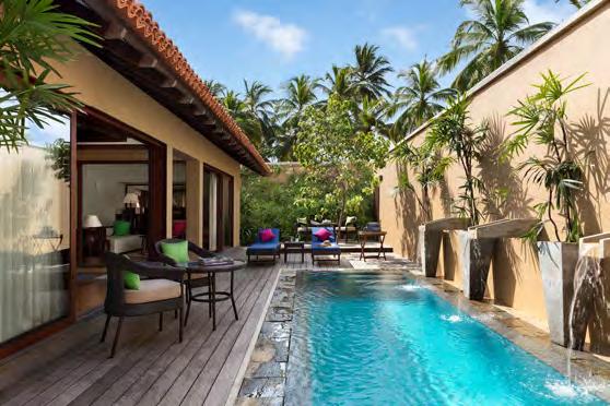 Let your Villa Host arrange anything your heart desires. One Bedroom Pool Villa Relax in the warm sunlight of a private garden.