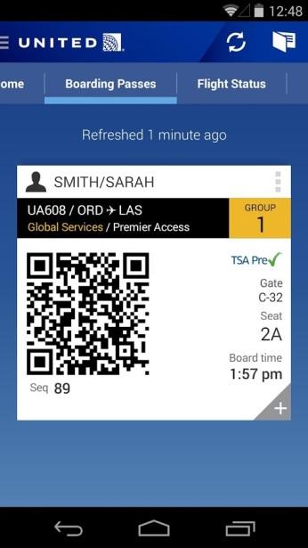 United at your fingertips Managing your travel with a web-enabled