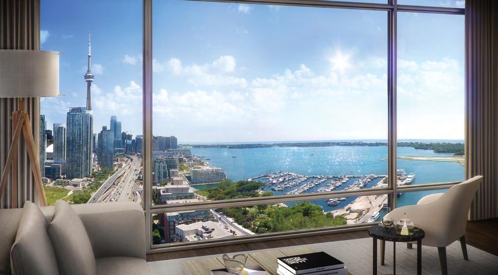 SEE IT, BREATHE IT, LIVE IT. The views from the residences at The LakeShore are an everchanging seescape of vistas that change hourly, daily, and seasonally.