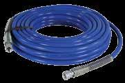 16 SPECIAL PURPOSE HOSE Service: Used with portable blowers and heaters, ventilation and fume removal equipment. Temperature range -20 F to 180 F.