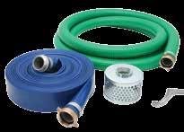 Series 1210 Rubber Suction Hose Assembly 50 Ft.